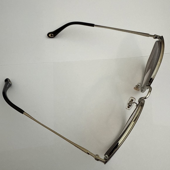 EYEGLASSES Coach HC5135 9346SB Frame Women's Black/Light Gold Full Rim 55mm - Picture 4 of 11